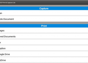 Toshiba lança app gratuita e-bridge print & capture lite
