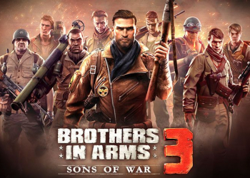 Gameloft: brother in arms 3 surge em novo trailer