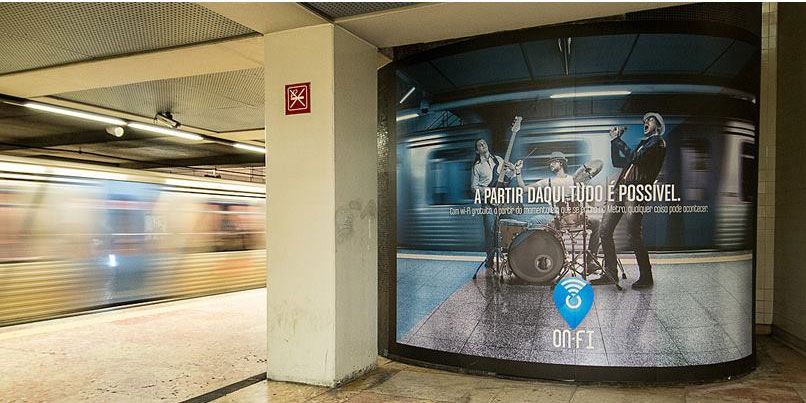 ON FI internet gratuita internet, internet gratuita, Metro de Lisboa, ON-FI, tecnologia, wi-fi TecheNet Metro de lisboa com acesso à internet gratuito