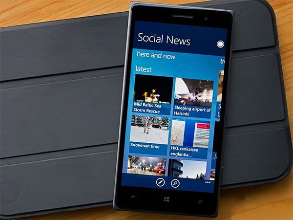 Untitled 2 aplicação, microsoft, Social News, Windows Phone TecheNet Social news
