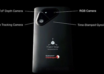 Google qualcomm project tango smartphone