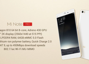 Xiaomi mi note pro