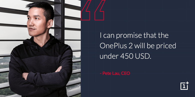 Pete Lau OnePlus 2