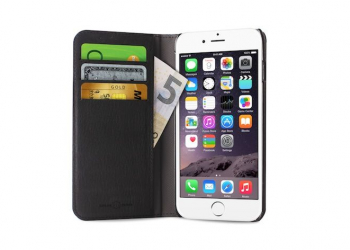 Capa multifuncional em pele para iphone 6 e iphone 6 plus