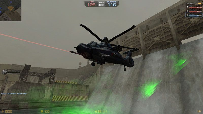 Counter-Strike Nexon: Zombies - helicóptero Comanche