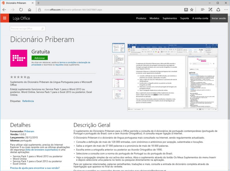 Dicionário priberam 1
