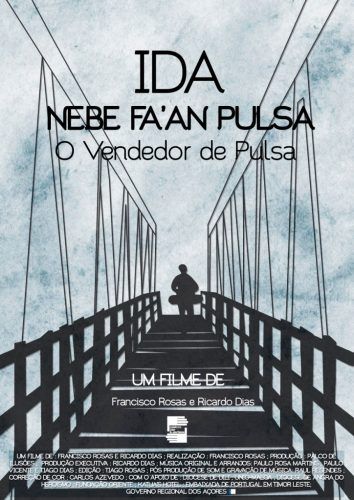 Cartaz O Vendedor de Pulsa documentário, filme, Francisco Rosas e Ricardo Dias, Ida Nebe Fa’an Pulsa, Museu do Oriente, O Vendedor de Pulsa TecheNet Cartaz o vendedor de pulsa