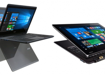 Acer mantém a liderança em espanha no segmento de equipamentos 2 em 1 e conversíveis