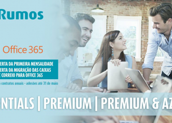 Rumos oferece a primeira mensalidade do office 365 e migração das caixas de correio