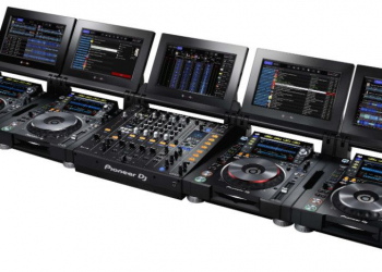 Sistema de som para dj