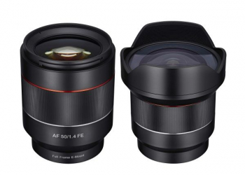 Samyang optics anuncia duas novas objetivas de 14 mm e 50mm com autofoco