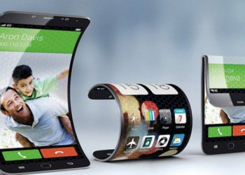 Ecrã moldável da samsung