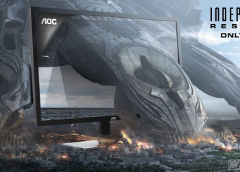 Independence day está de volta com modernos ecrãs da aoc