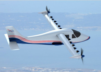 Avião eletrico da nasa