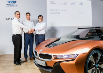 Grupo bmw, intel e mobileye aliam-se para dar vida a projeto de condução autónoma até 2021