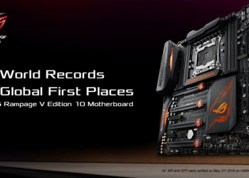 Motherboard rog rampage v edition 10 já está disponível em portugal