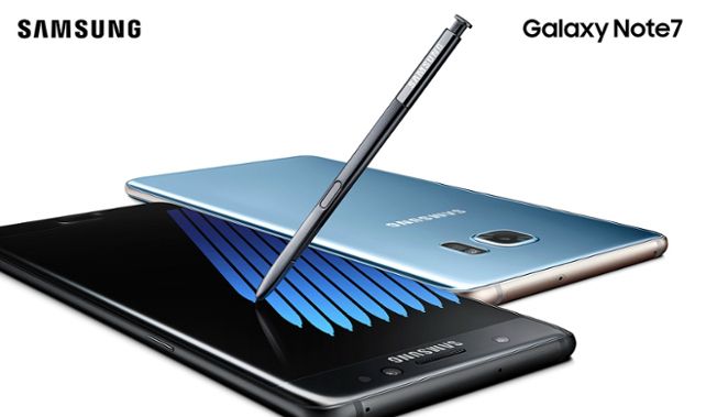 novo Samsung Galaxy Note 7