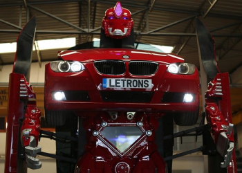 Antimon é o novo carro capaz de se transformar em robô