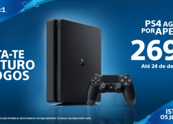 Neste natal a playstation 4 está disponível por apenas 269,99 €