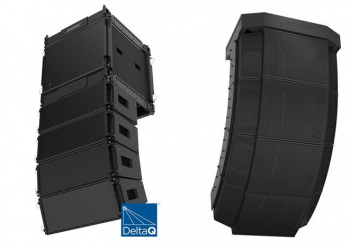 Sistema de colunas em array bose showmatch com tecnologia deltaq