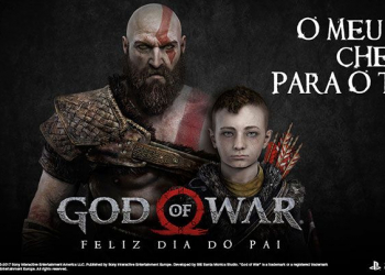 Playstation portugal comemora dia do pai com god of war