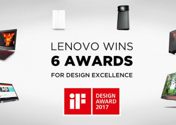 Lenovo conquista 6 prémios por design de excelência