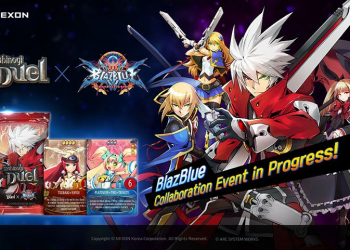 Jogo mabinogi duel atualizado com novos conteúdos da blazblue