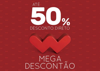 Campanha mega descontão da worten com descontos diretos até 50%