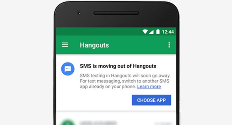 google hangouts sms mac