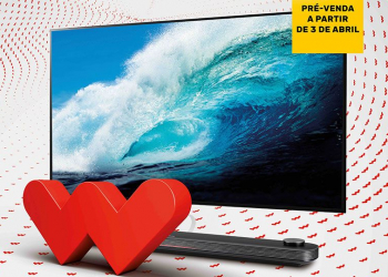 Único televisor lg oled w7 em portugal