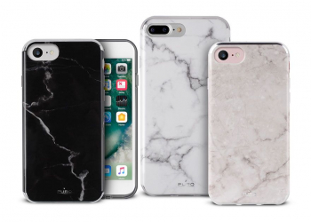 Iphones com proteção de mármore