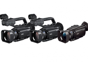 Sony anuncia 3 novas câmaras de vídeo 4k hdr