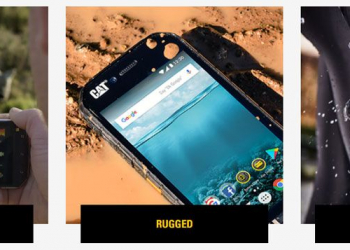 Smartphones cat, os dispositivos mais resistentes para os desportos de neve