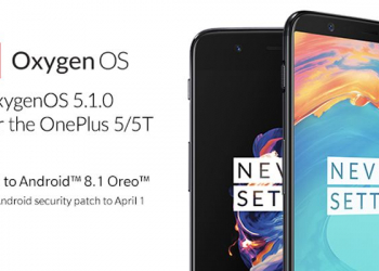Oneplus 5t android oreo