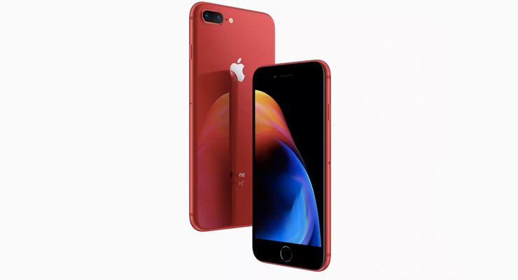 Apple iphone 8 plus red