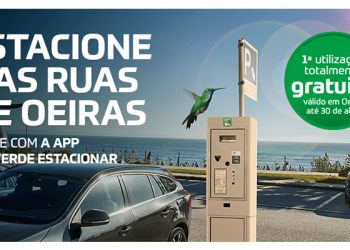 Parques tejo junta-se à app via verde estacionar