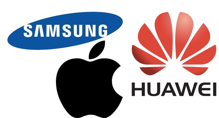 Samsung Apple Huawei