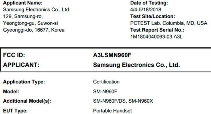 Samsung Galaxy Note 9 - Techenet