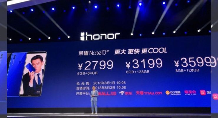 Honor Note 10 Oficial - TecheNet