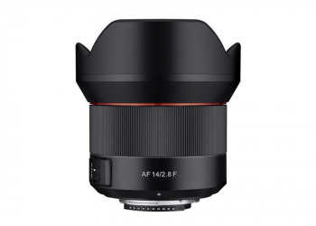 Samyang anuncia a af 14mm f2. 8 f para nikon f