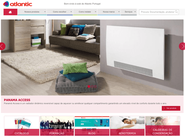 atlantic novo site Atlantic, novo website, responsivo TecheNet Atlantic anuncia novo website corporativo: responsivo e intuitivo