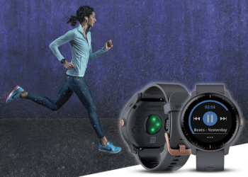 Garmin® apresenta nova versão azul e rosa dourado do vívoactive 3 music