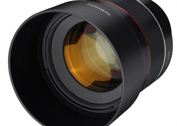 Samyang optics lança a nova objetiva af 85mm f/1. 4 fe com uma resolução e bokeh impressionantes