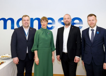 Presidente da república da estónia visita escritório da monese em lisboa