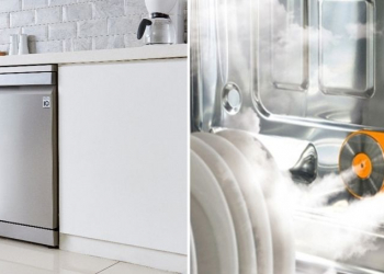 Lg truesteam garante maior segurança e limpeza da roupa e da loiça