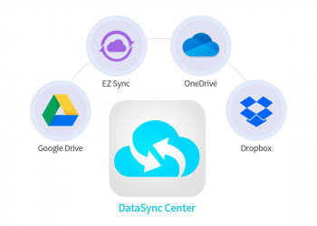 Datasync center da asustor permite gerir backups com vários fornecedores cloud
