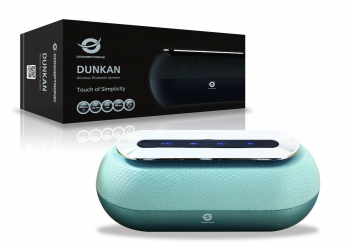 Coluna wireless da conceptronic alia design a portabilidade