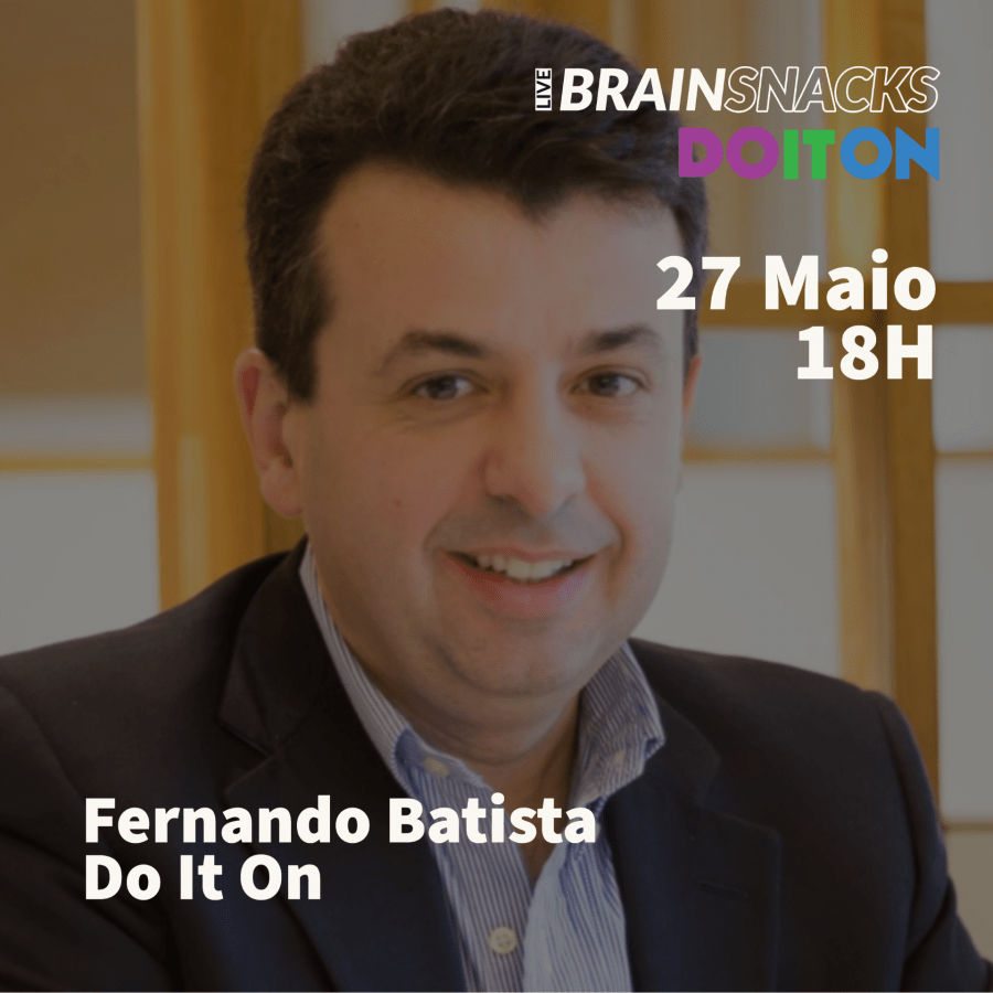 Fernando batista, do it on - moderador do live brain snacks by do it on