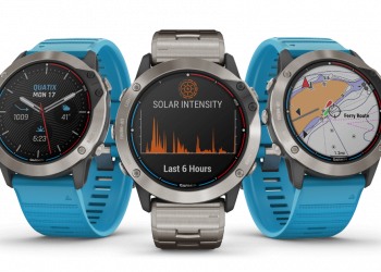 Garmin apresenta quatix® 6x solar, o primeiro relógio náutico com carregamento solar