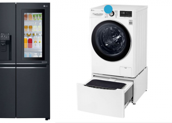 Lg continua a liderar o segmento de frigoríficos e máquinas de roupa em portugal